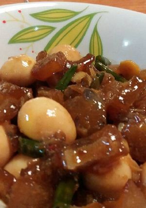 Foto resep Kikil Cabe Ijo Telur Puyuh