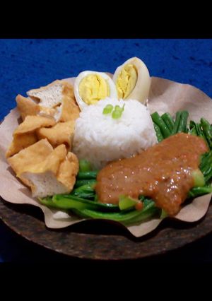 Foto resep Nasi pecel ekonomis