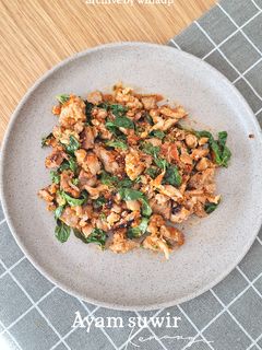 Foto resep Ayam Suwir Kemangi