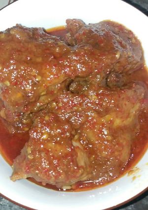 Foto resep Ayam Bumbu Merah