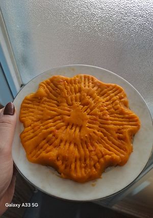 عکسی از دستور حلوای هویج