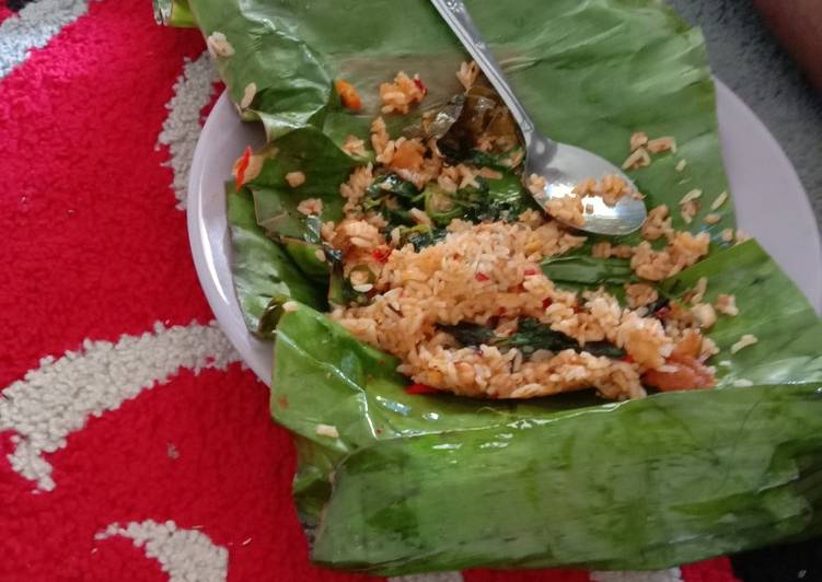 Nasi bakar tenggiri