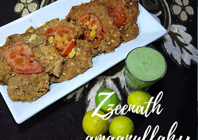 Mutton Chapli Kababs