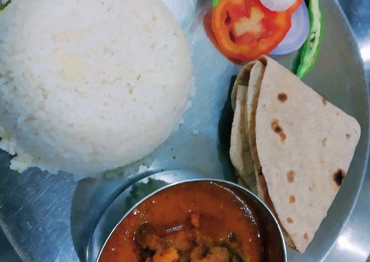 Made by You Fish curry and rice