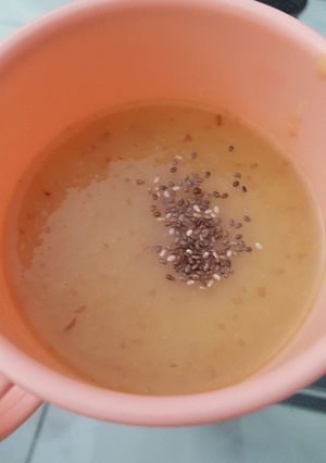 Foto resep Mpasi 10 bulan : Apel dan Kurma