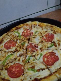 صورة لوصفة بيتزا