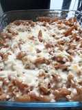 Macarrones integrales con cardo