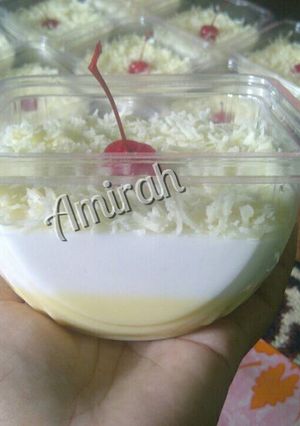 Foto resep Puding Keju vla