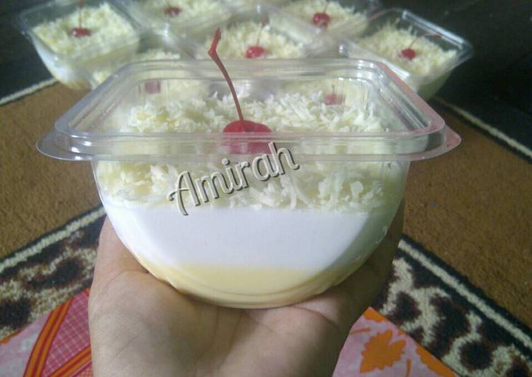 Puding Keju vla