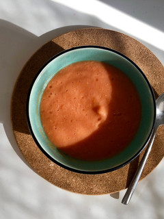 Una foto de Gazpacho light