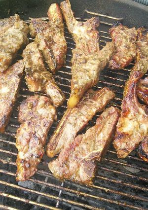 A picture of Barbecue Ribs.