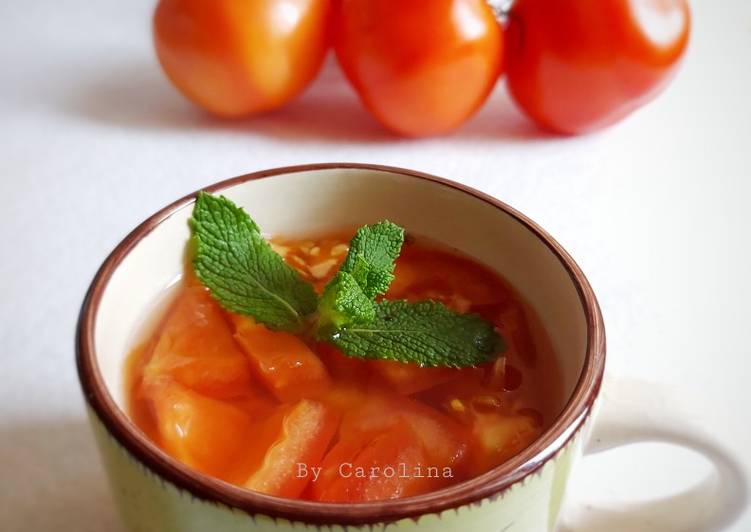Resep Wedang Tomat Rempah Anti Gagal