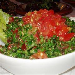 A picture of Lebanese tabbouleh salad - tabbouleh.
