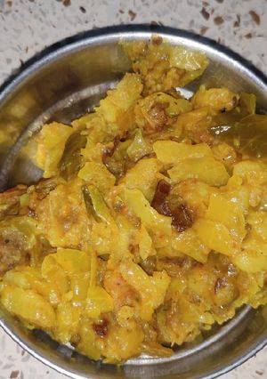 A picture of Patta gobhi ki sabji.