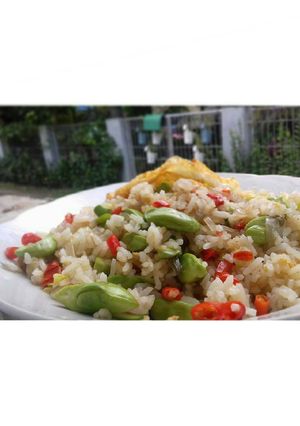 Foto resep Nasi goreng pete