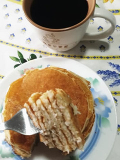 Foto de Panquecas de coco e espelta