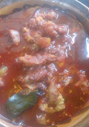 Una foto de Pata de res en adobo a la Mario's