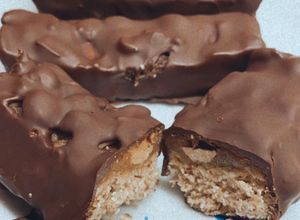 Φωτογραφία της συνταγής Homemade snickers