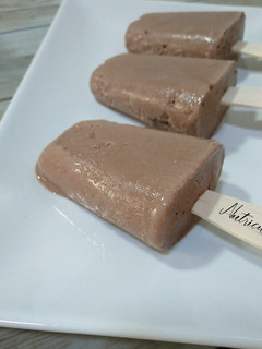 Una foto de Helado de chocolate saludable