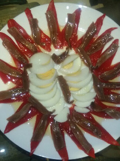 Una foto de Tapa rápida con anchoas