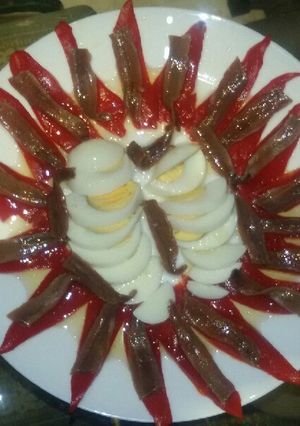 Una foto de Tapa rápida con anchoas