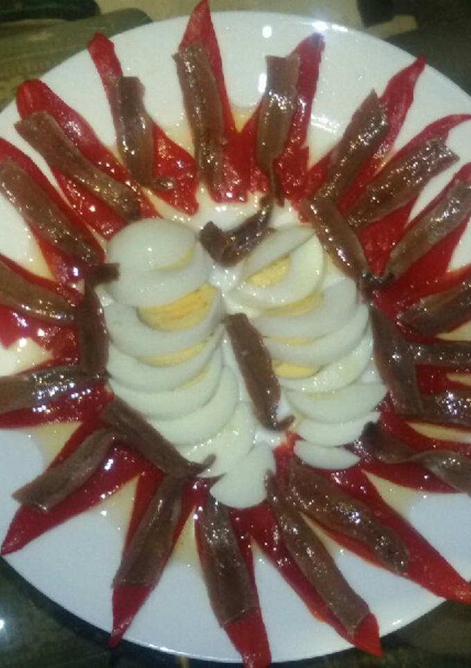 Una foto de Tapa rápida con anchoas