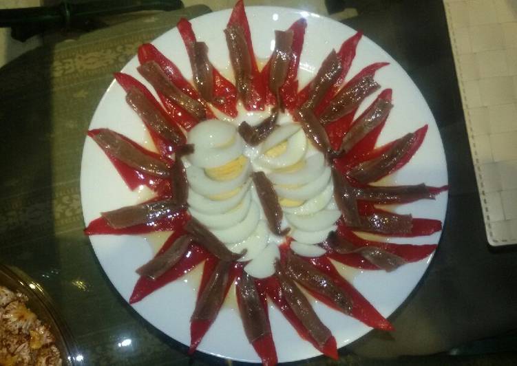 Tapa rápida con anchoas