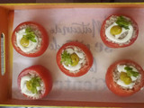 🍅Tomatitos rellenos a mi manera🍅😋