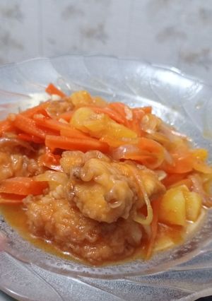 Foto resep Ayam Fillet Asam Manis Nanas