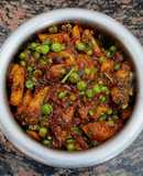 Aloo Matar Dry 📌