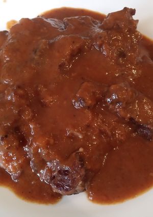 A picture of Braised Oxtail Stew.