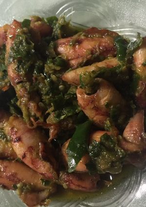 Foto resep Cumi asin cabe ijo