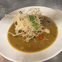 A picture of Thai soup.