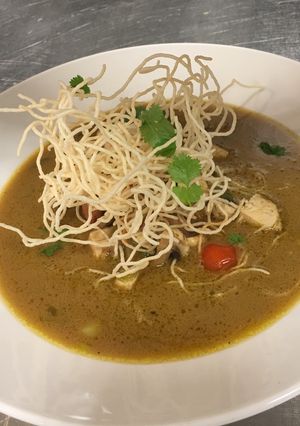 A picture of Thai soup.