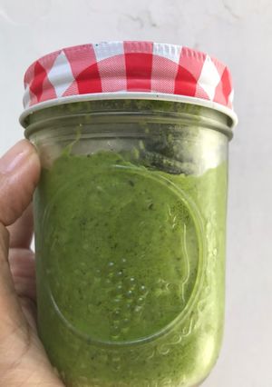 Foto resep Homemade Arugula Pesto