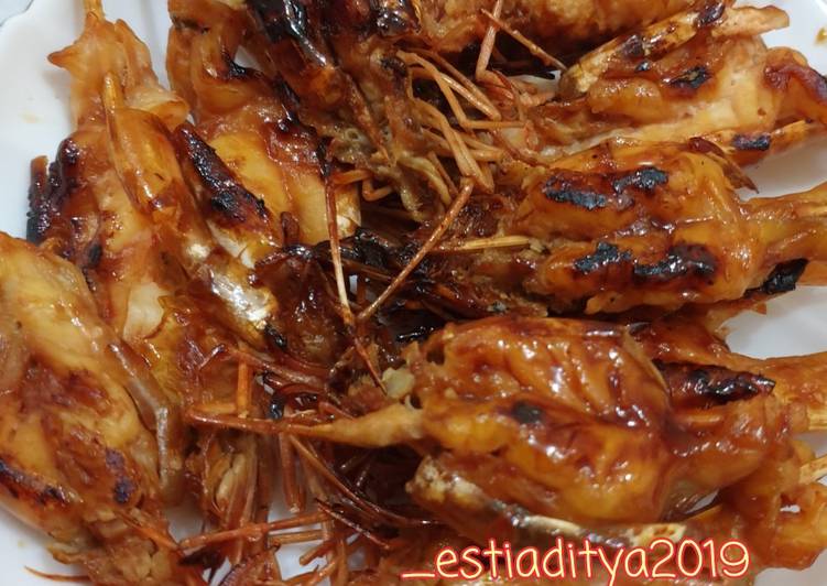 Bahan Udang Bakar Madu 🦐🍯 | Cara Membuat Udang Bakar Madu 🦐🍯 Yang Lezat Sekali