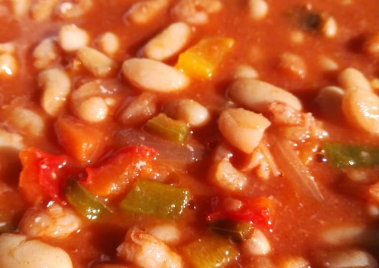 Alubias con tomate