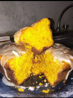 Una foto de Carrot cake