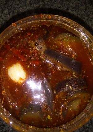 Una foto de Berenjenas al escabeche! :)