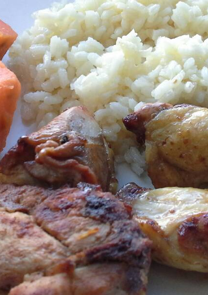 Una foto de Pollo frito al estilo de Madeira