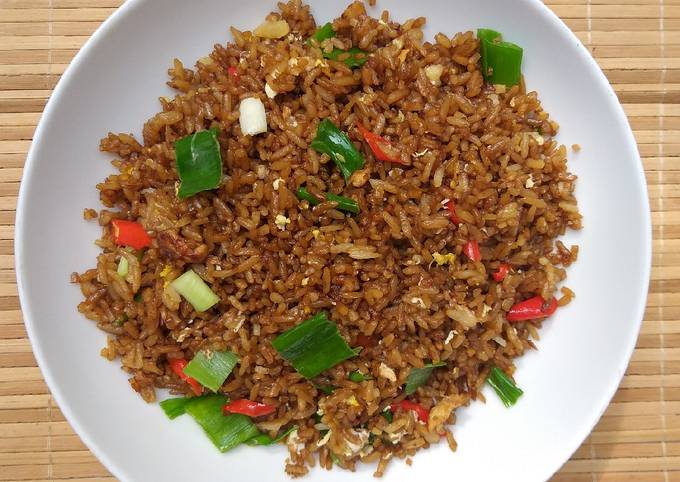 Langkah Mudah Masakan Resep Nasi goreng pera