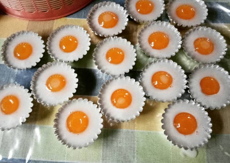 Puding telor ceplok