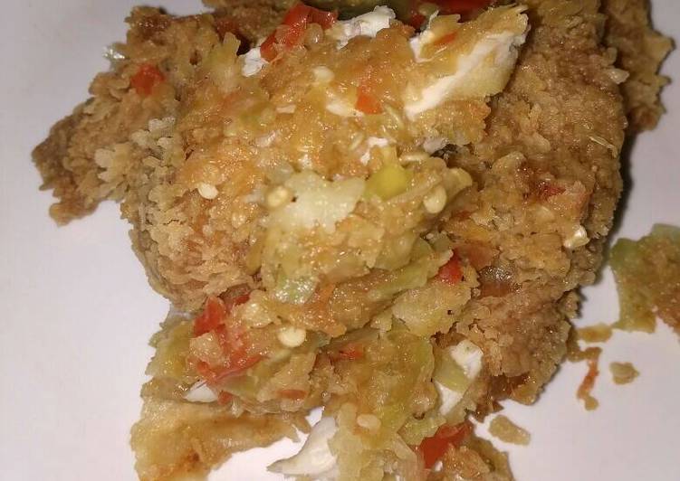 Resep Ayam Penyet Crispy yang Enak Banget