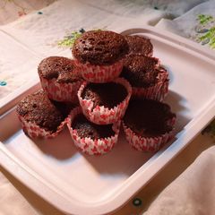 Chocolate cup cake A picture of Chocolate cup cake.