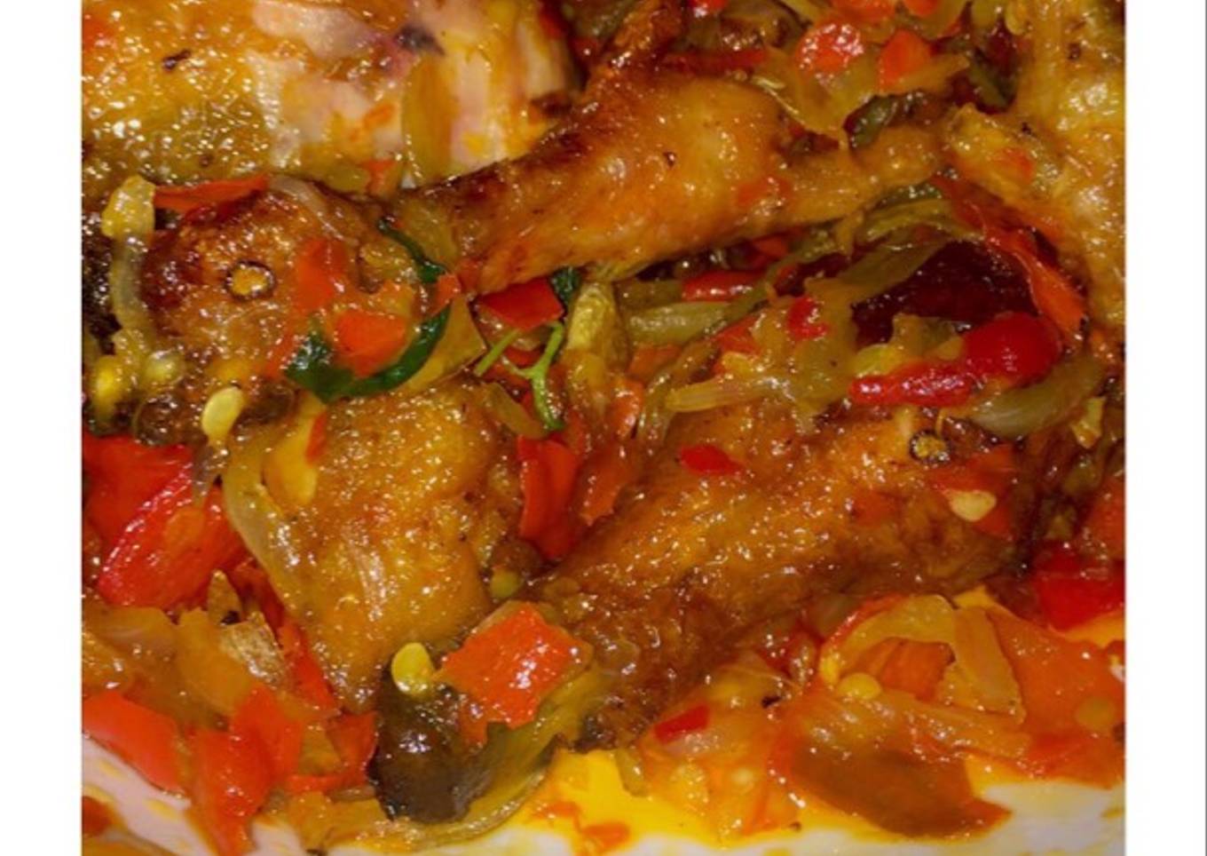 Ayam balado kemangi