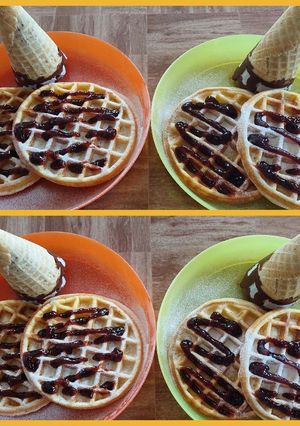 Foto resep Waffle Simple