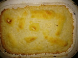 Soufflé de arroz con queso