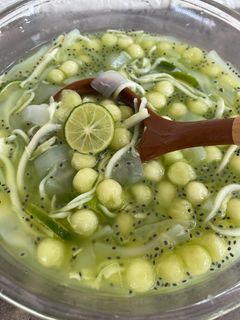 Foto resep Es Bola Melon (Es Kuwut Melon)