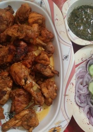 A picture of Chicken fry tikka.