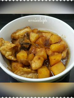 Foto resep Semur ayam, kentang, tahu